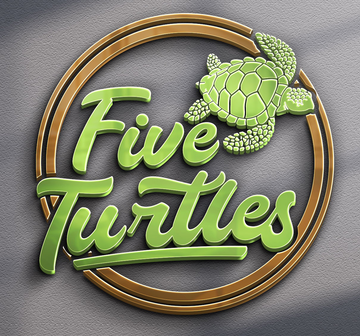 Five Turtles-Logo